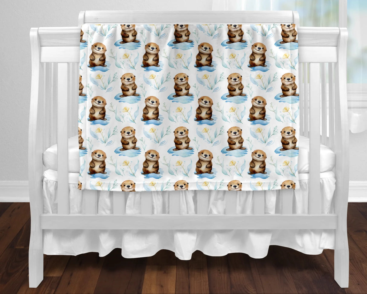BOC0103 - Minky blanket - Giraffes