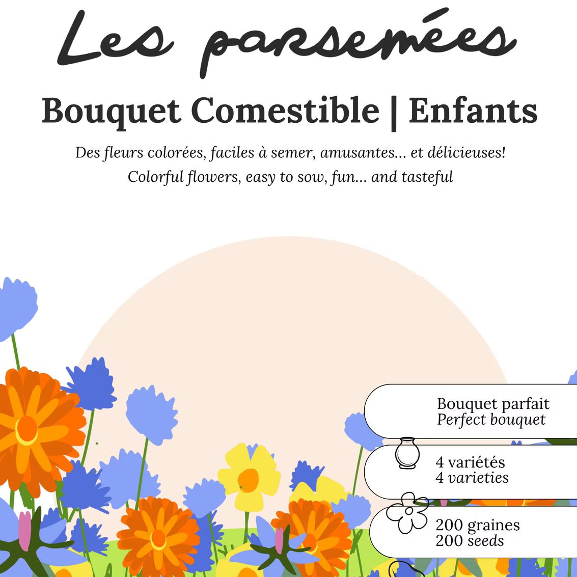 PAR0006 - Bouquet comestible - Enfants