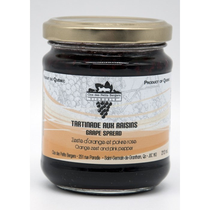 CLO3799 - Grape spread with orange zest and pink pepper