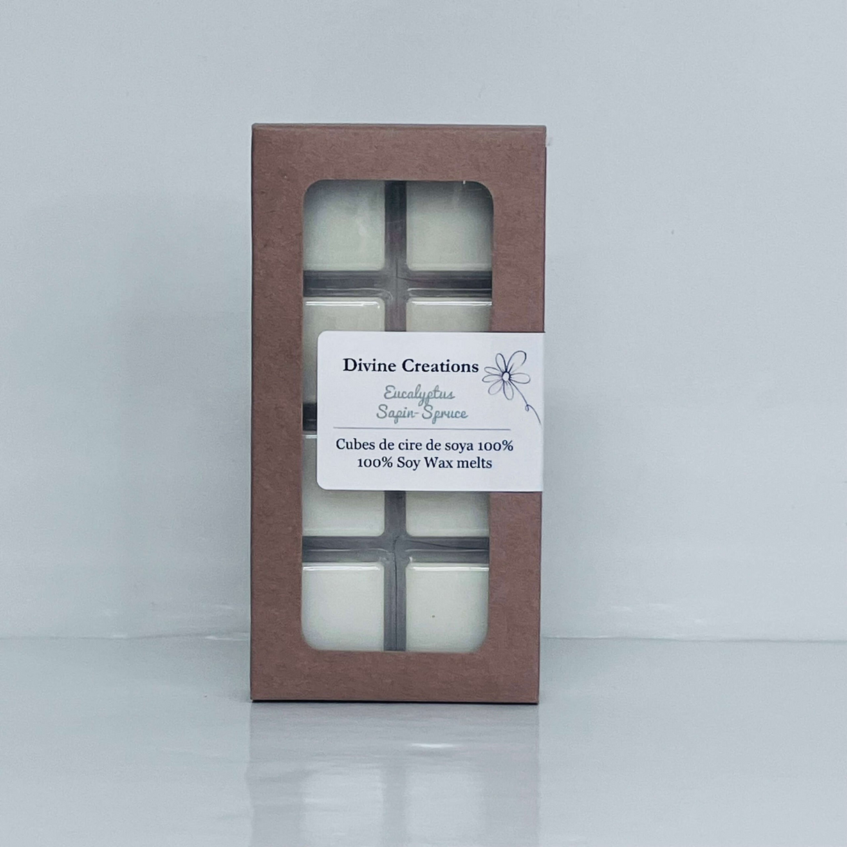 DIV0054 - Cubes de cire - Eucalyptus & sapin