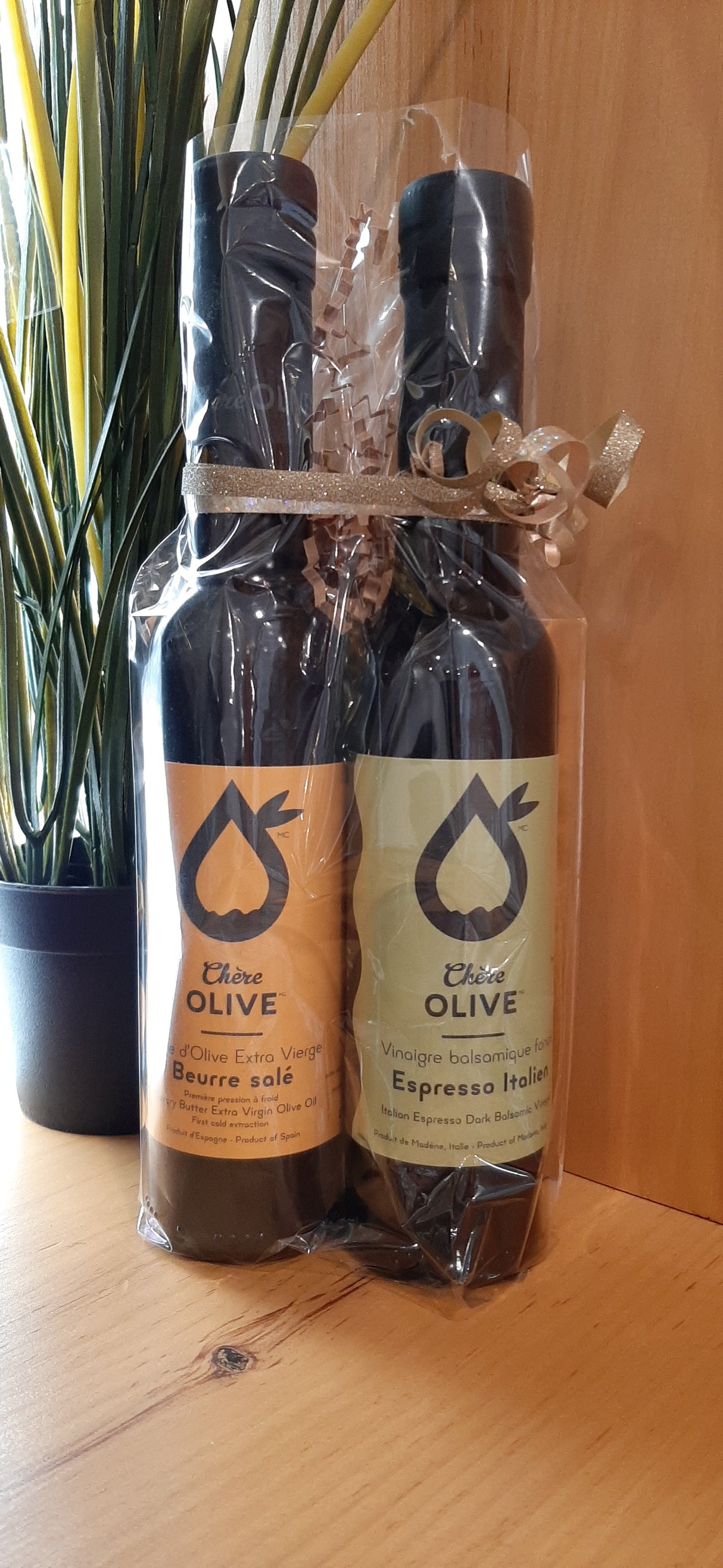 ENS0119 - Olive oil and balsamic vinegar gift set