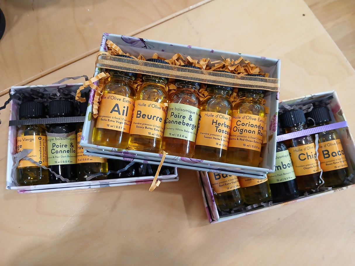 ENS0142 - Box of 6 oils and vinegars