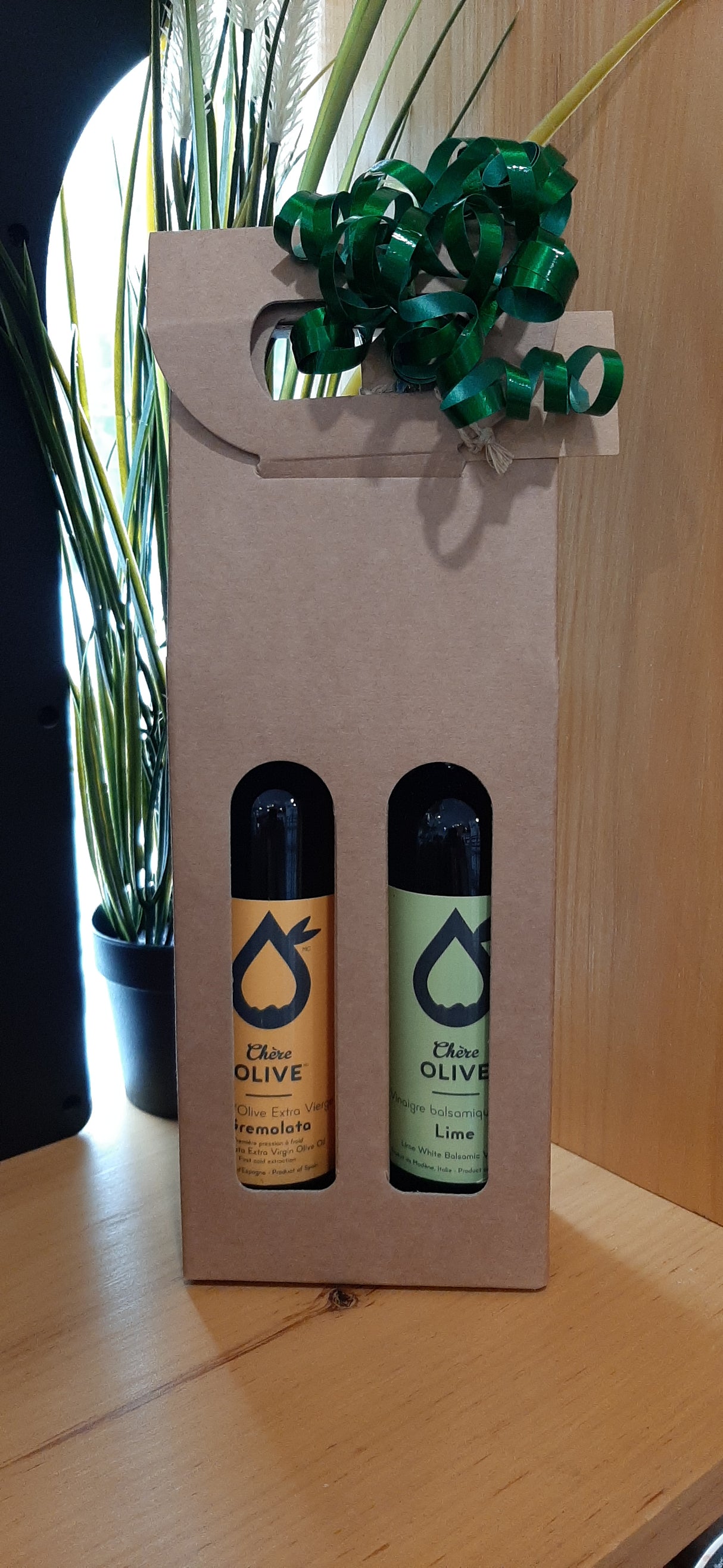 ENS0119 - Olive oil and balsamic vinegar gift set