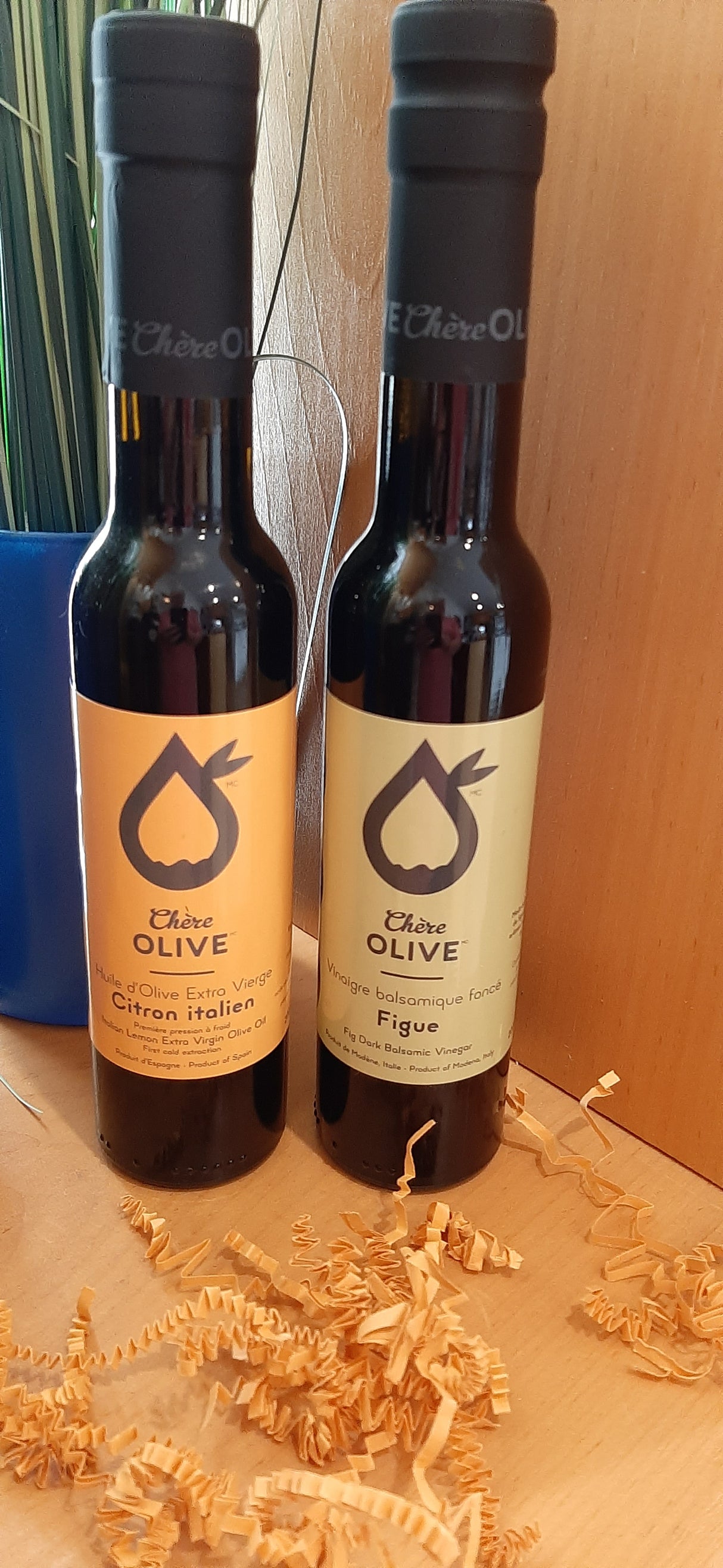 ENS0139 - Grapefruit white vinegar and blood orange olive oil duo