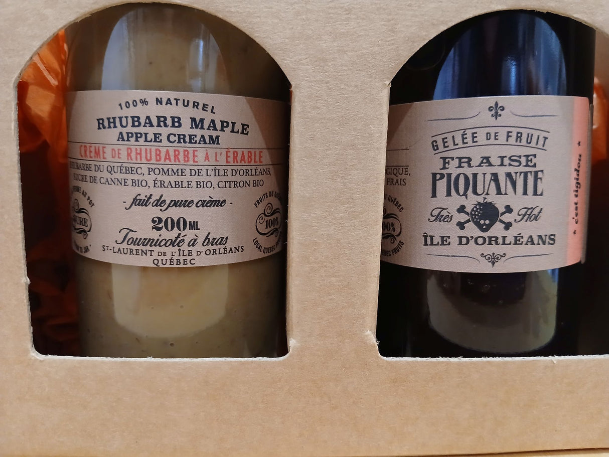 ENS0102 - Gift set - Bath tea (lavender) and loofah