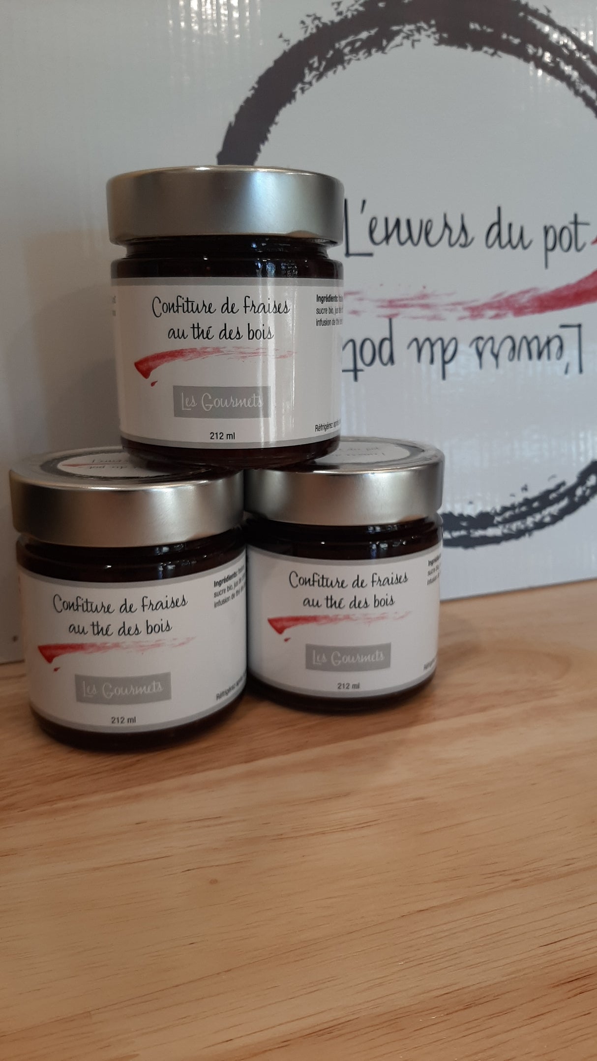 ENV0049 - Confiture de fraises - thé des bois