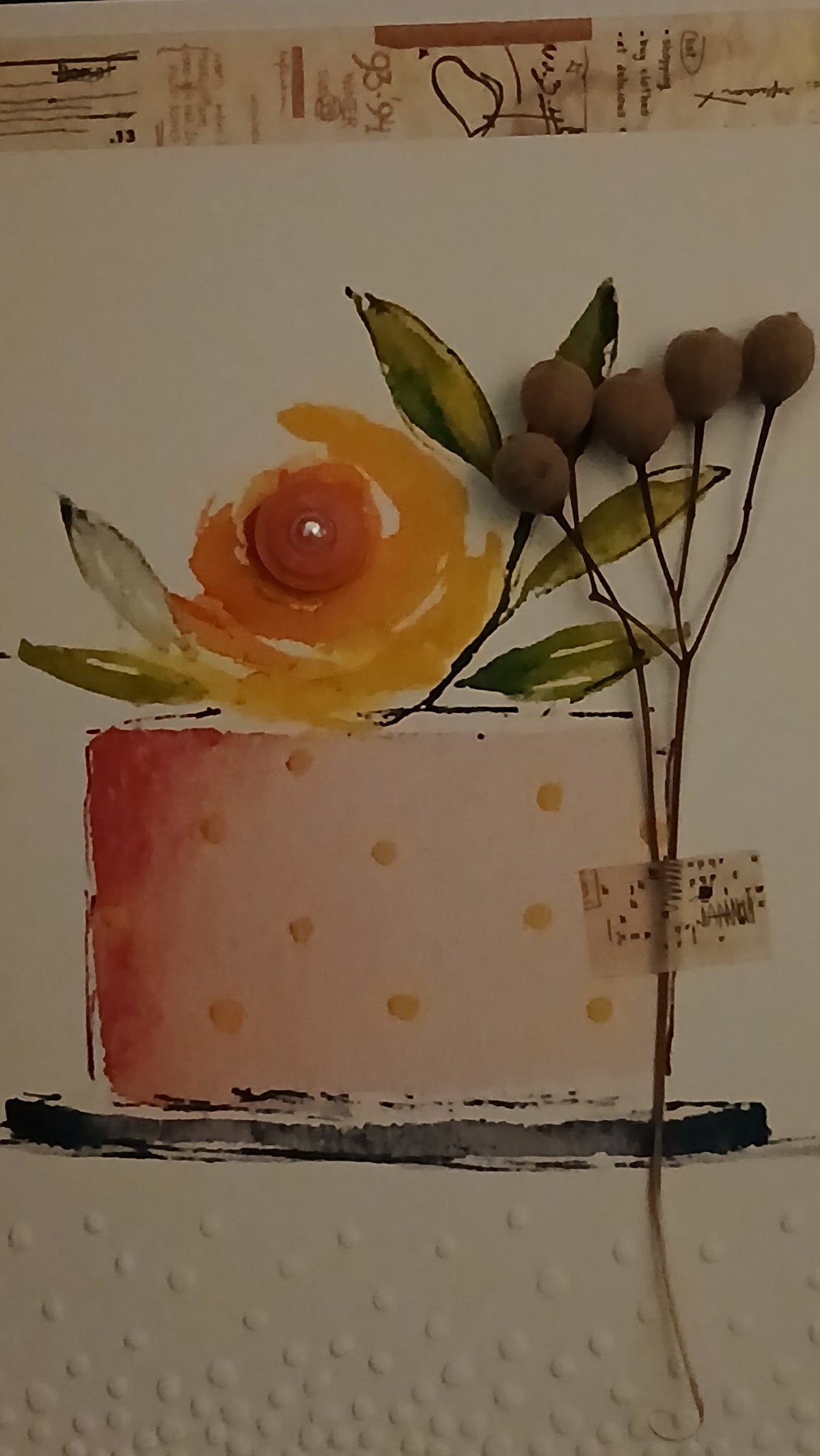 EMM0089 - Plantable greeting card - Lemons