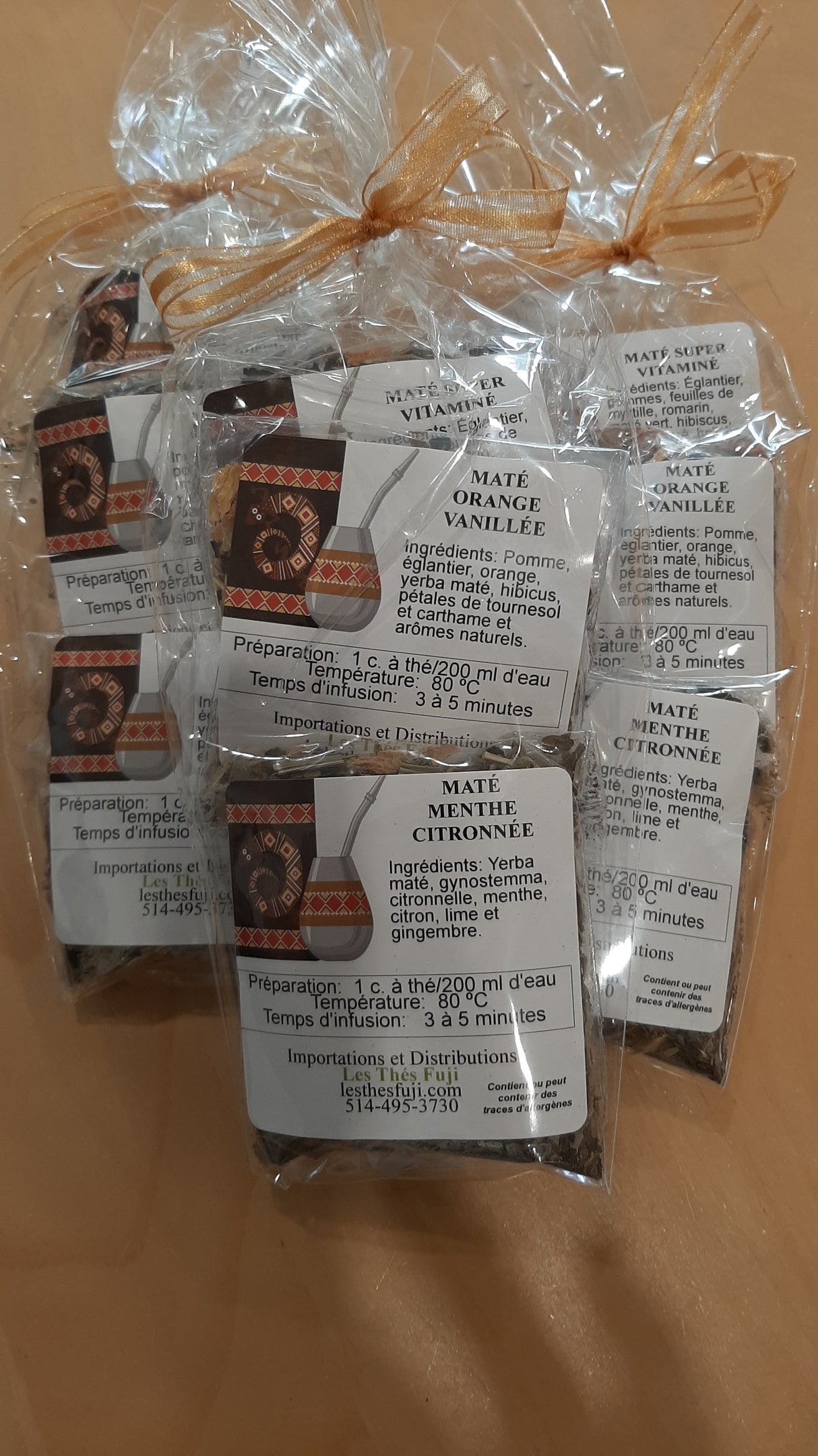 FUJ0065 - Trio de Matés - $ / 100g