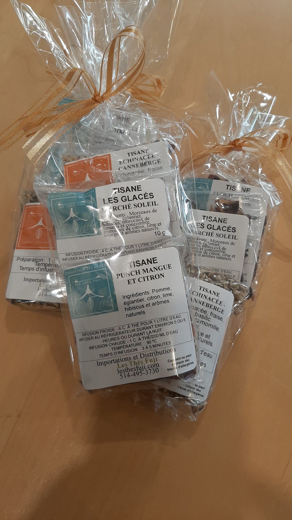 FUJ0068 - Trio de tisanes - $ / 100g