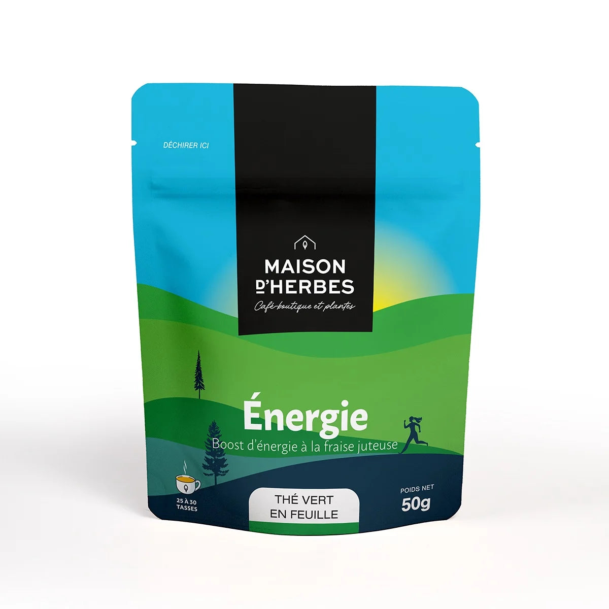 MDH0005 - Thé vert en feuille - Énergie
