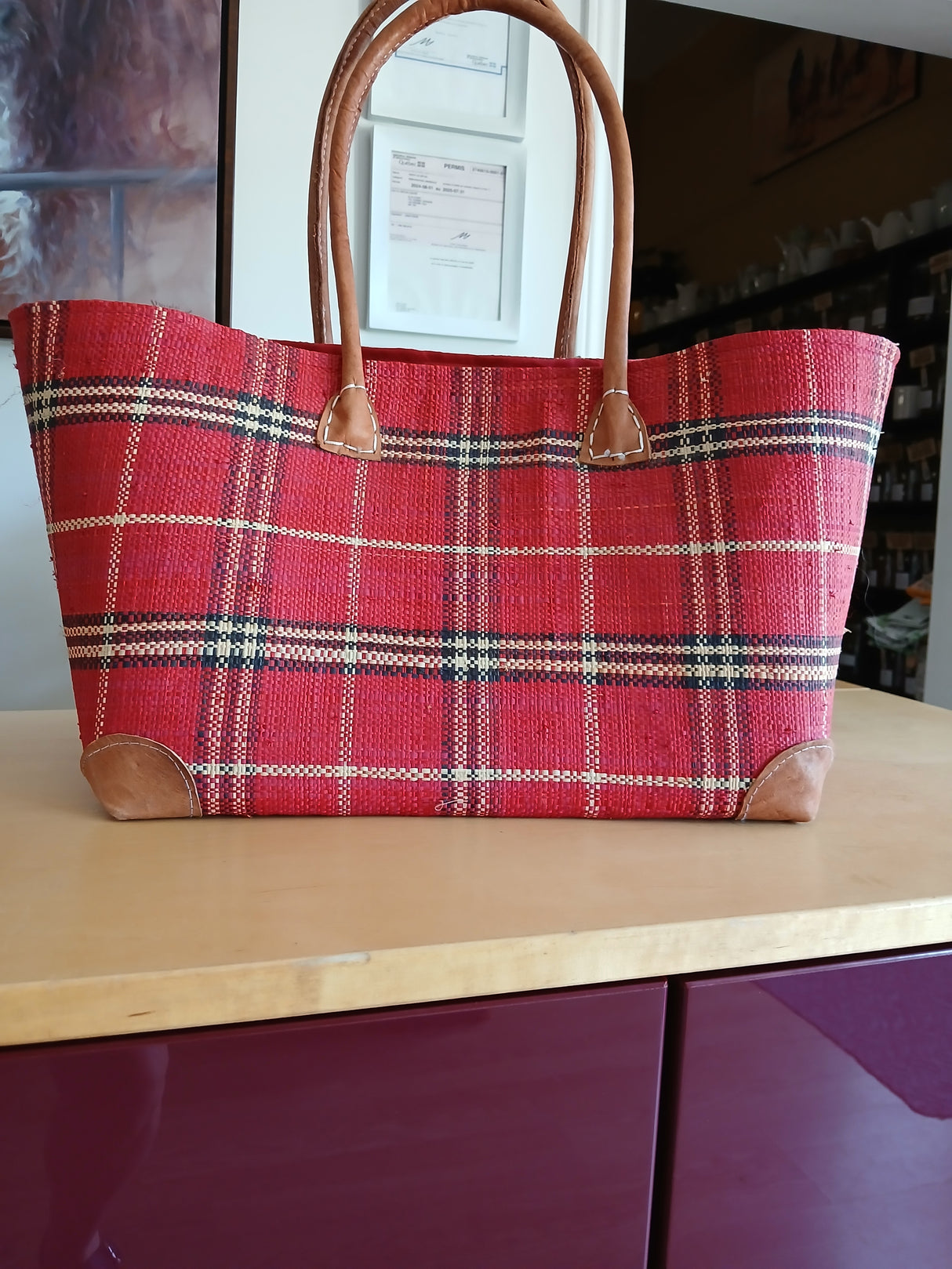 PAN0001 - Basket bag - cat