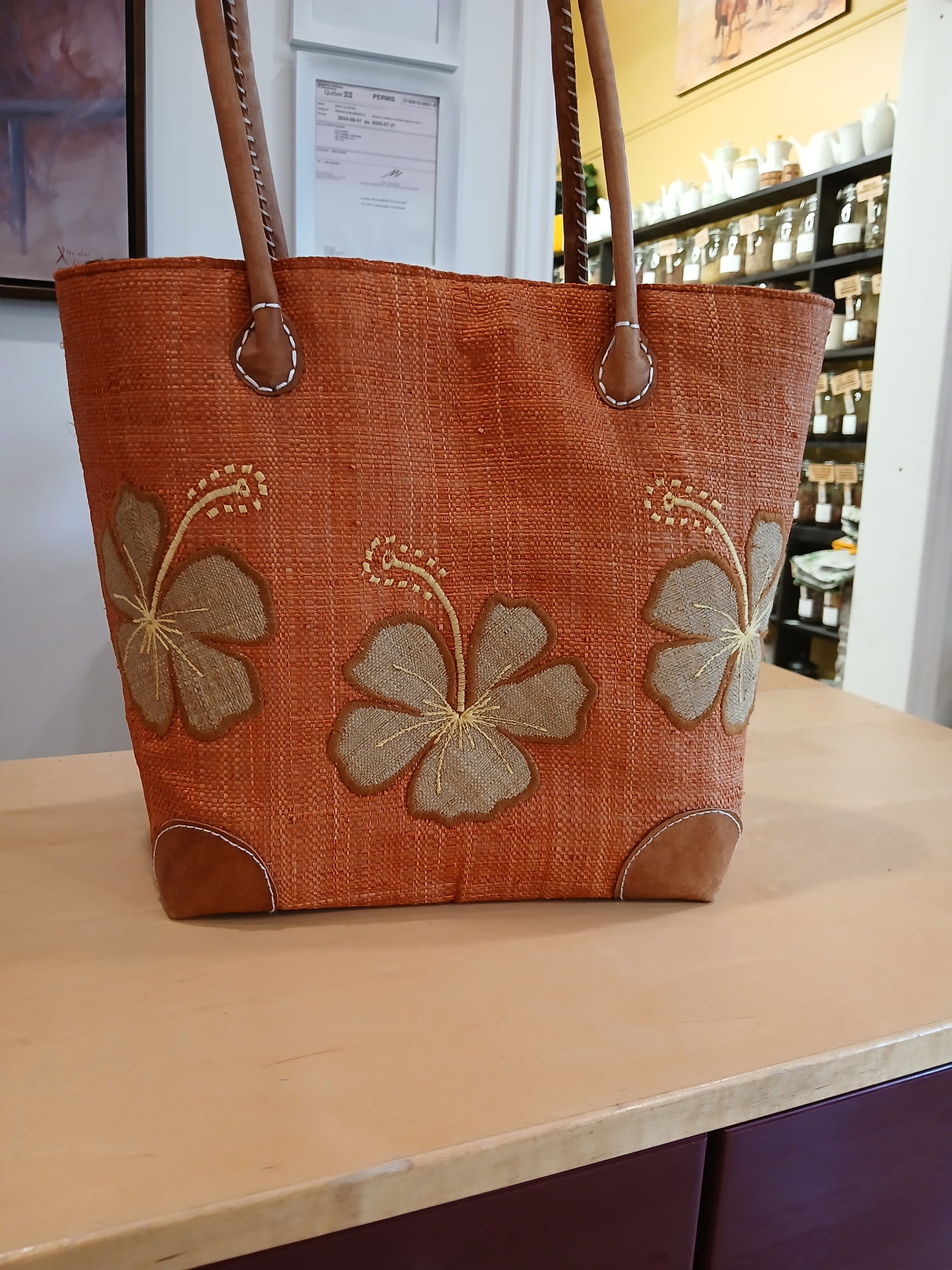 PAN0002 - Basket bag - boat