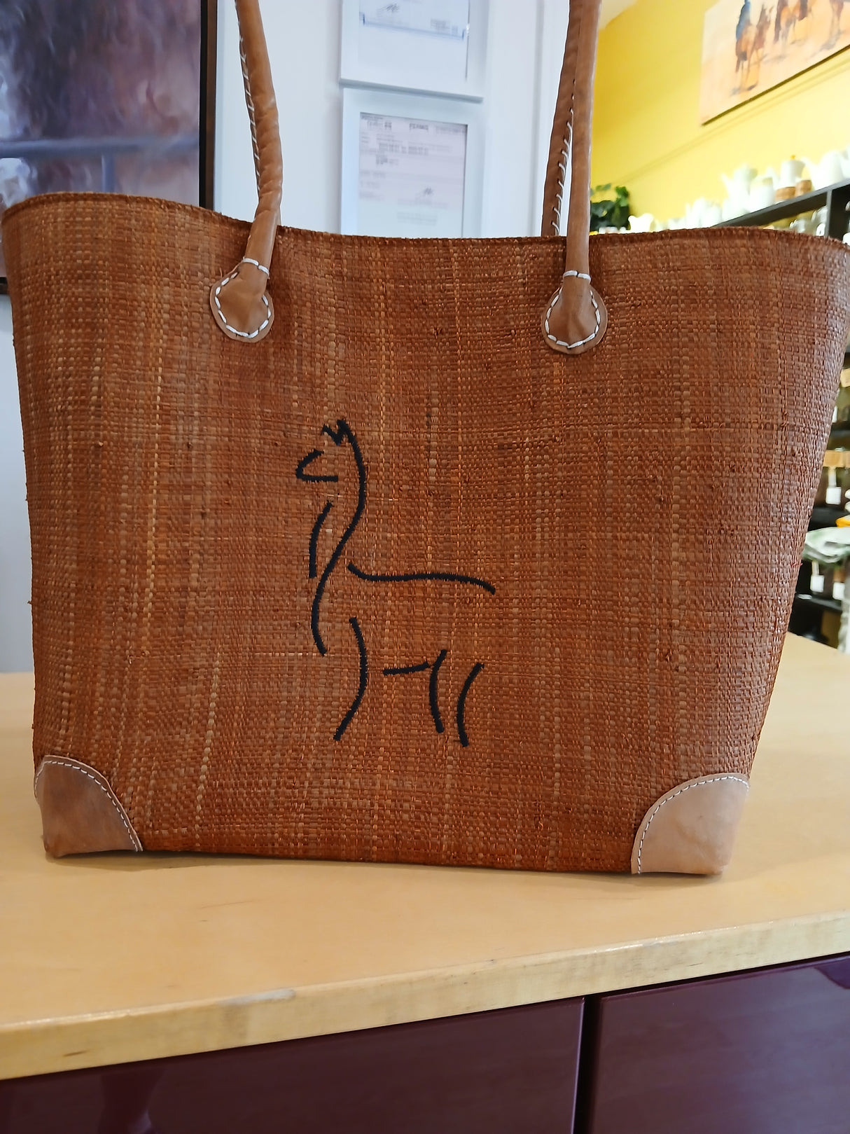 PAN0023 - Large 3-strip sisal basket