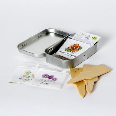 MAN30018 - Ecoseeds - Trio of edible flowers
