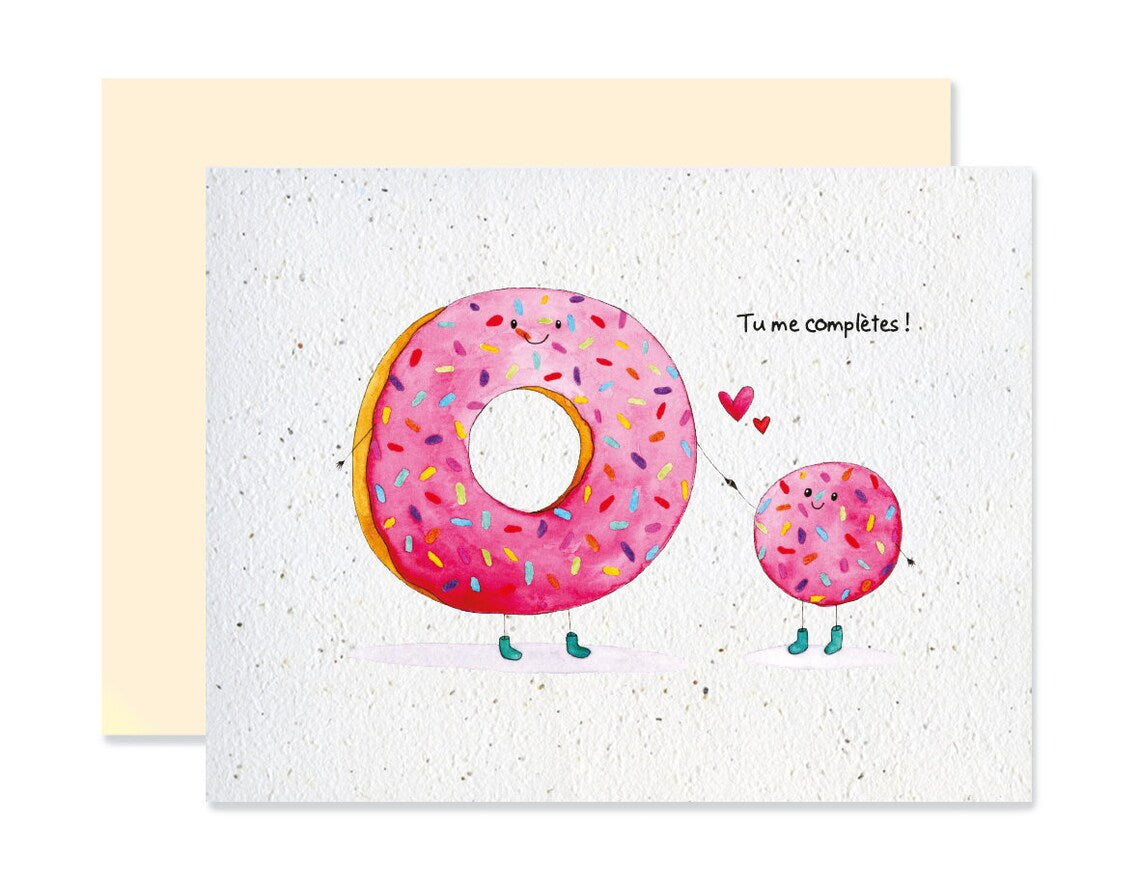 EMM0017 - Plantable greeting card - Christmas cookies