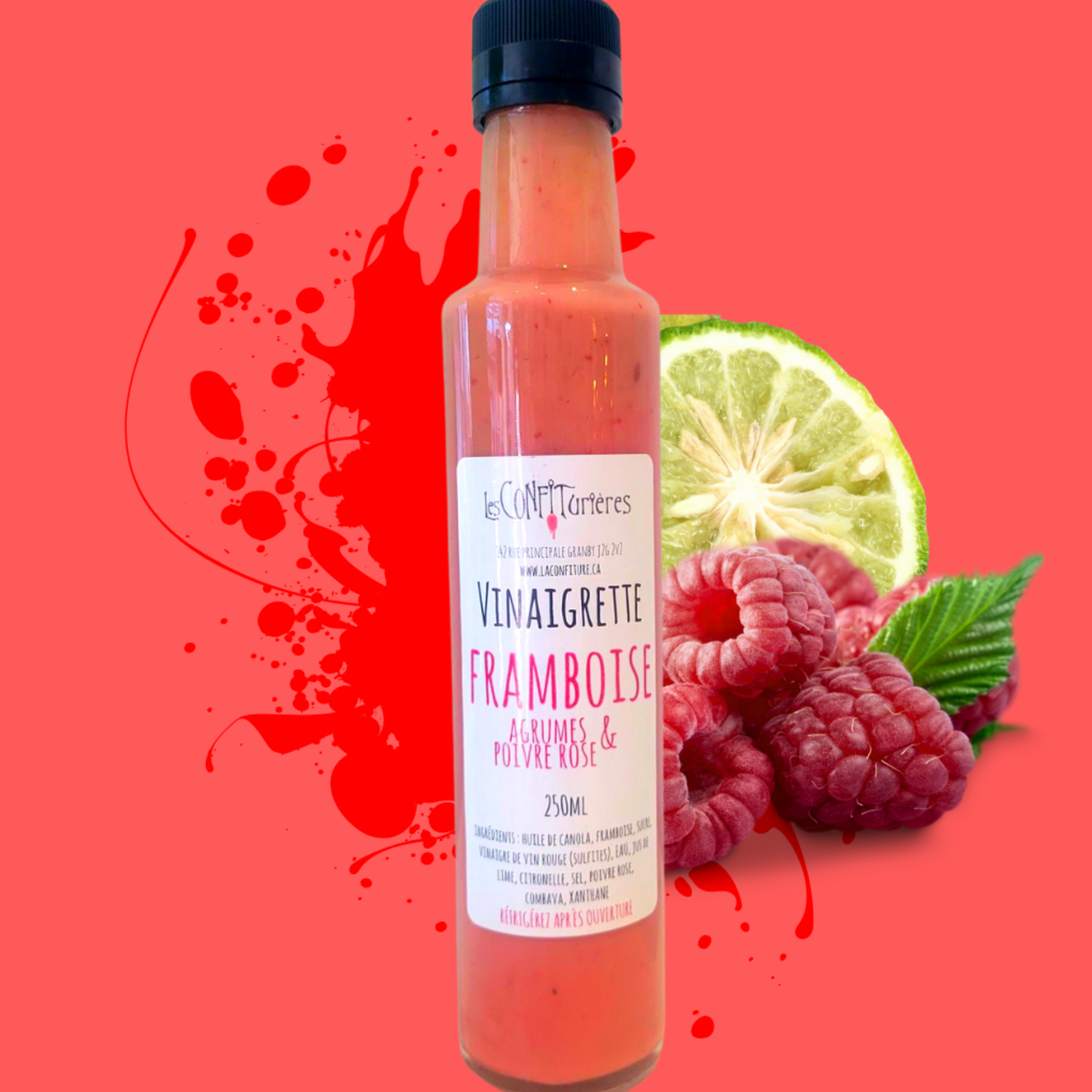 FIT5278 - Vinaigrette - Raspberry, lemongrass & citrus