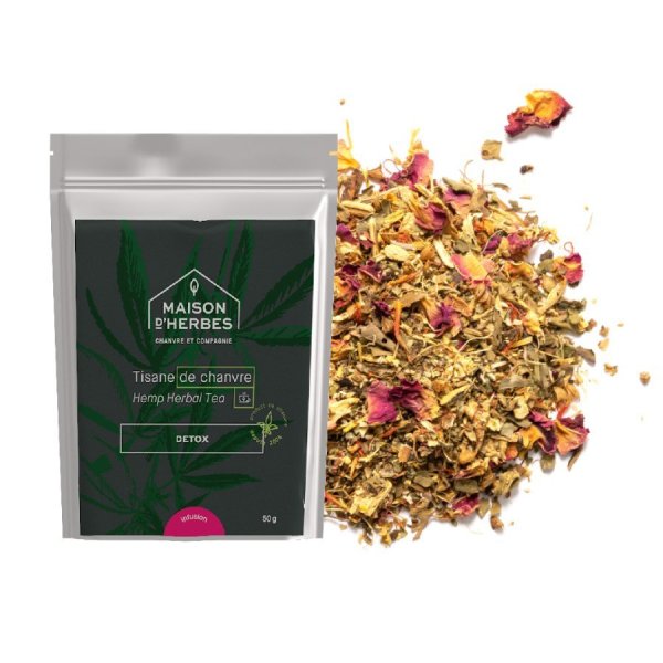 MAI6160 - Tisane de chanvre - Detox - $ / 100g