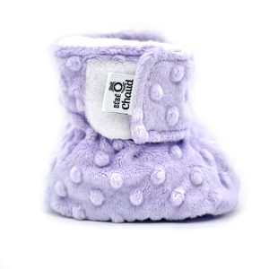 BOC0023 - Baby slippers - lavender