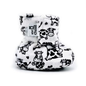 BOC0013 - Pantoufles minky - Vaches