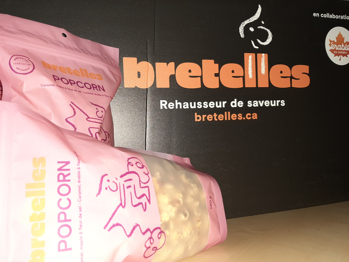 BRE0140 - Caramel popcorn, maple & fleur de sel