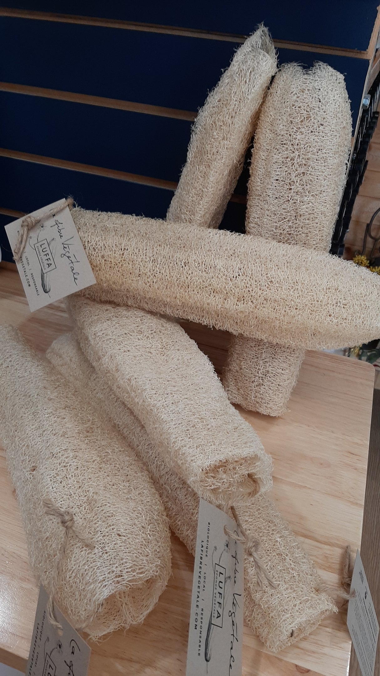 LAF0002 - VEGETABLE FIBER - Luffa - 12 in. vegetable sponge