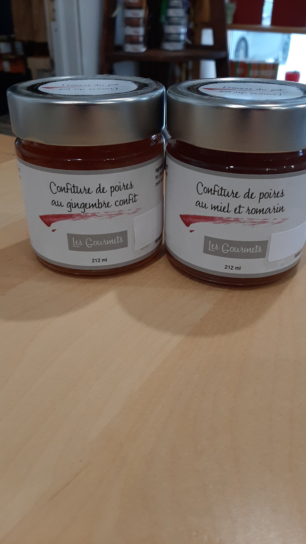 ENS0070 - Ensemble-cadeau - Duo de confitures aux poires