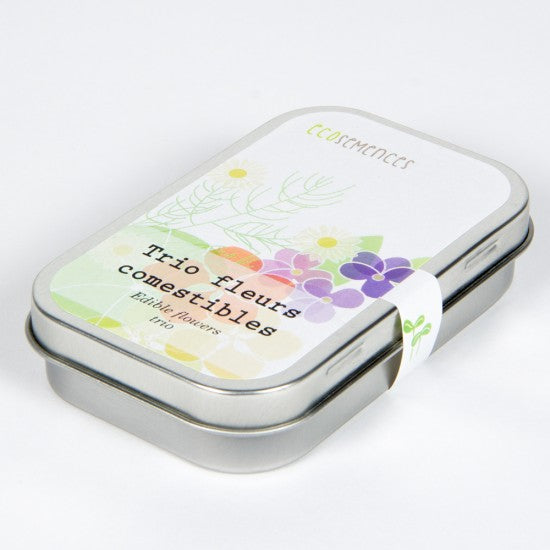 MAN30018 - Ecoseeds - Trio of edible flowers