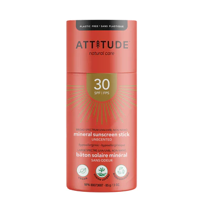 ATT6030 - Bâton solaire minéral - FPS 30 - sans odeur