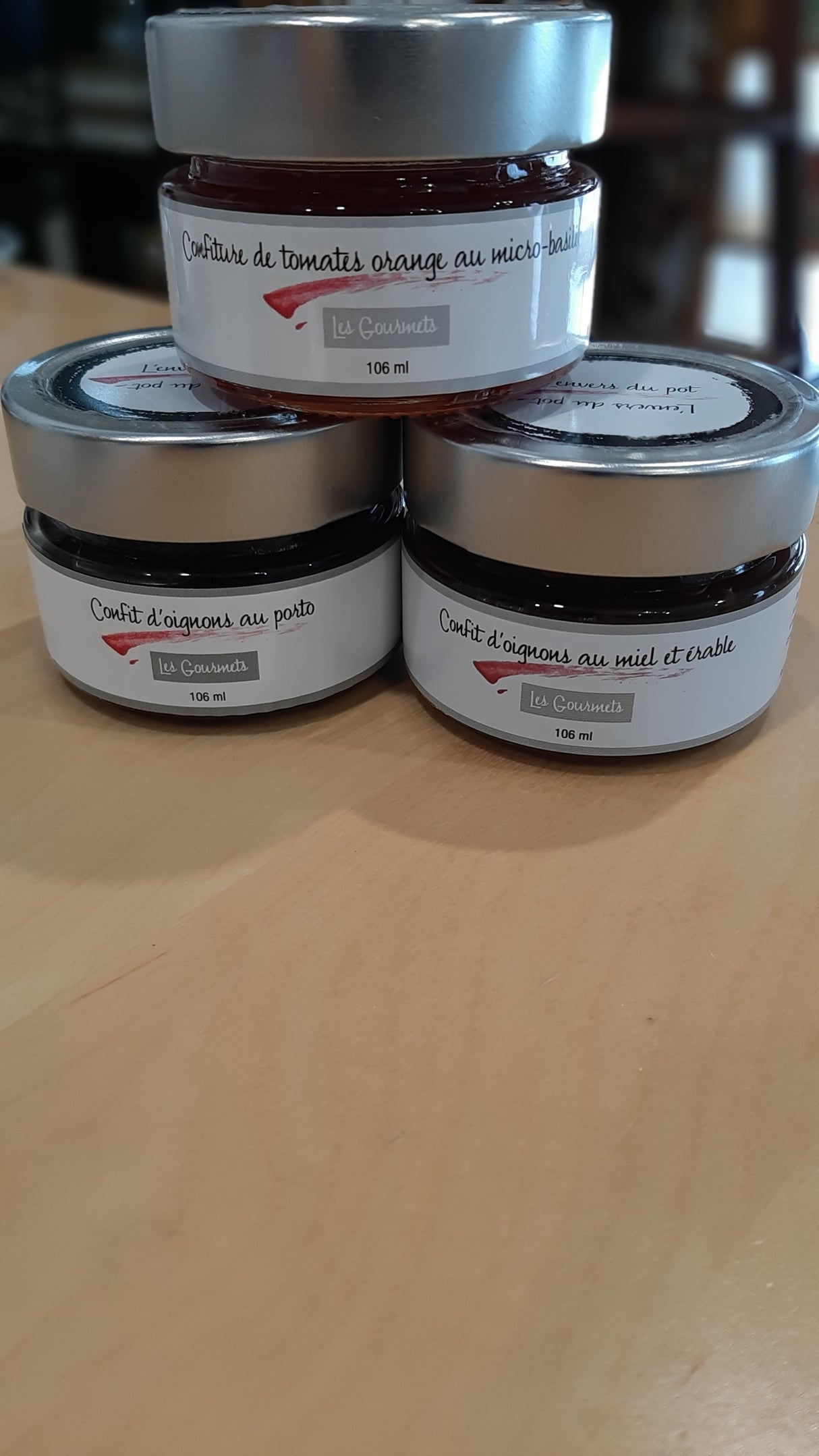 ENS0069 - Boîte-cadeau - Duo de confits d'oignons et confiture