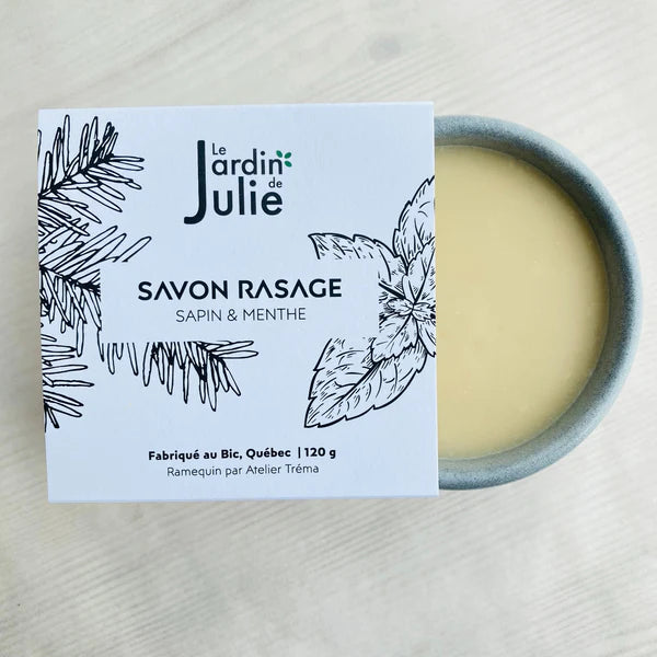 JdJ0418 - Savon rasage - sapin et menthe