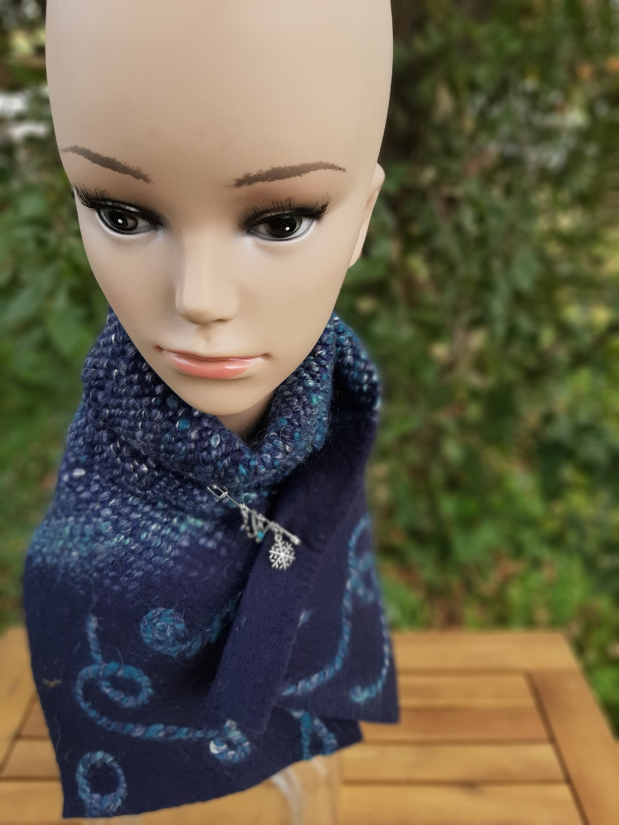 KIF0009 - Kifaijazer - Foulard feutré, tissé