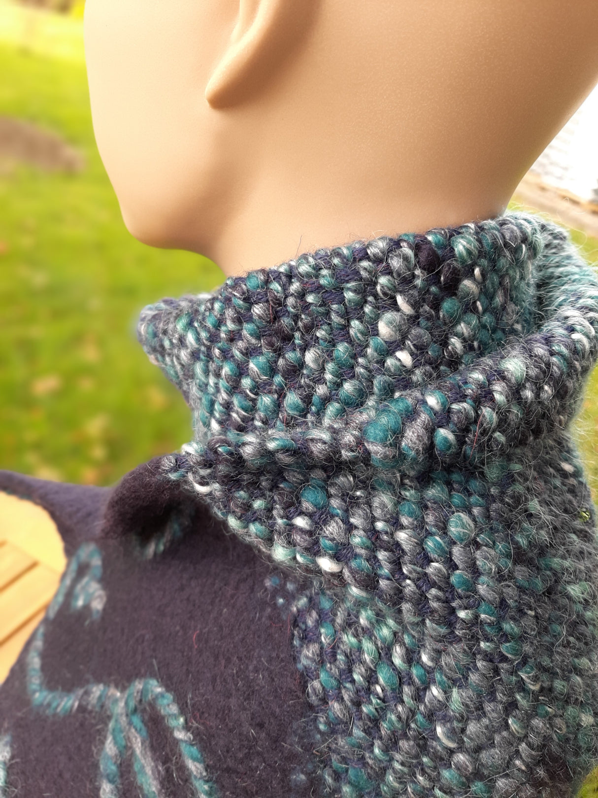 KIF0009 - Kifaijazer - Foulard feutré, tissé