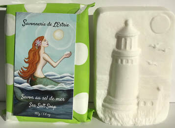 SAV0001 - Savon au sel de mer - Sea salt soap - La Gitane