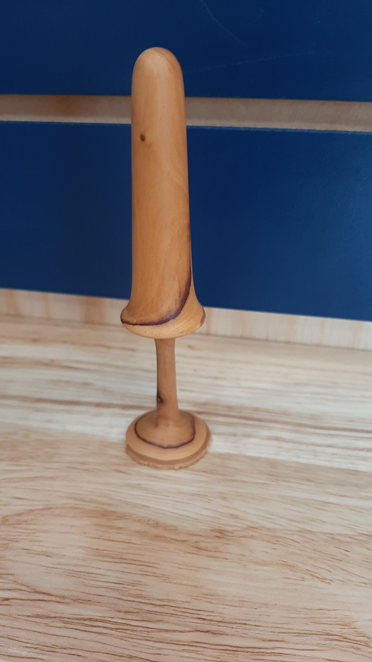 MUS0035 - Elongated wooden mushroom