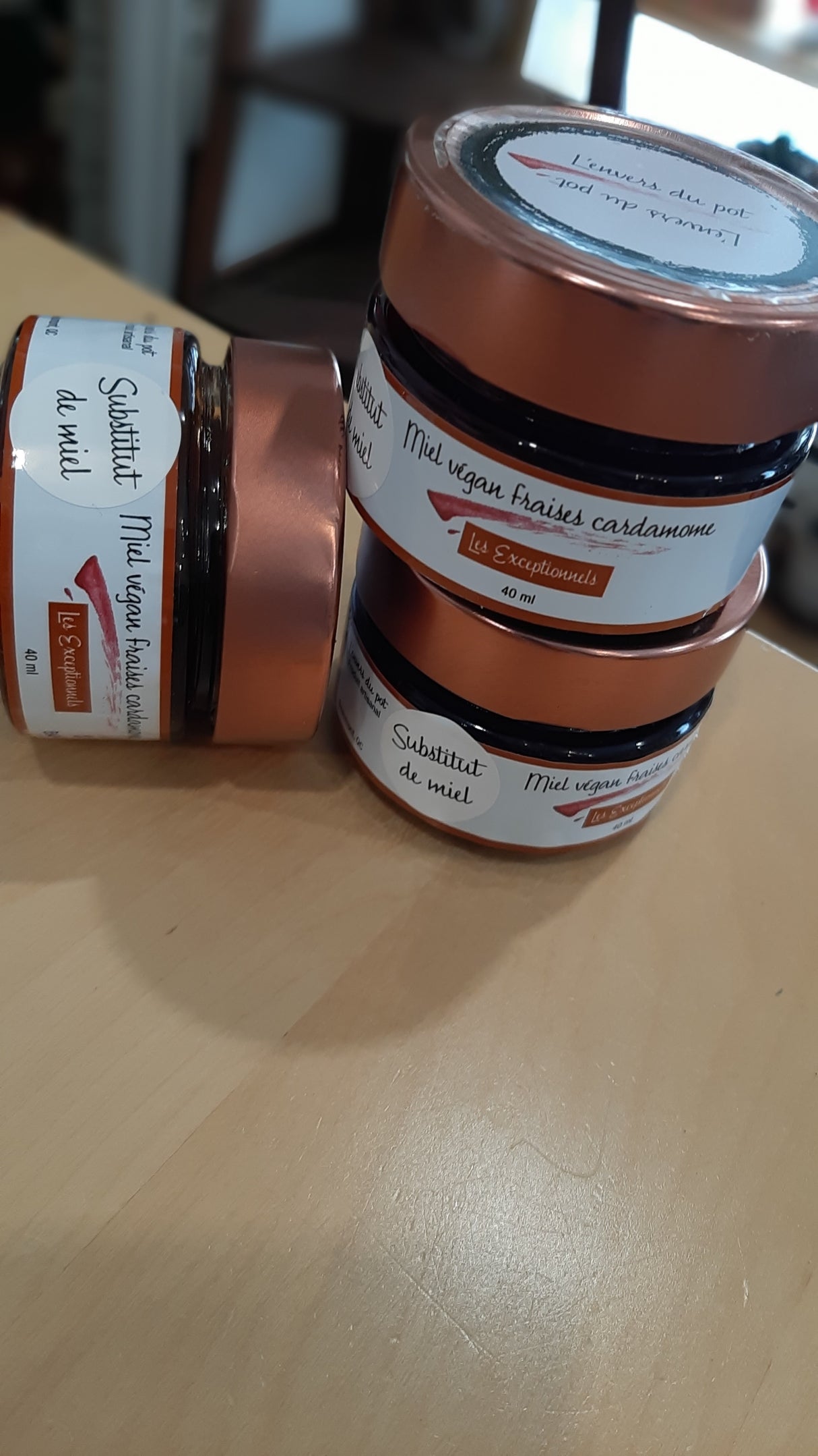 ENV0041 - Strawberry cardamom vegan honey