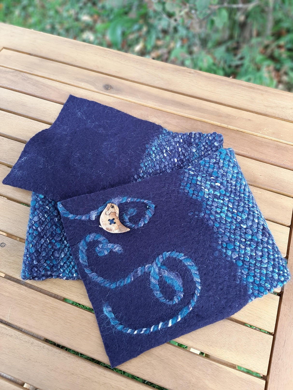 KIF0009 - Kifaijazer - Foulard feutré, tissé