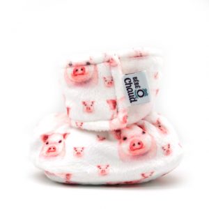 BOC0044 - Pantoufles pour bébé - 24-36 mois - cochons