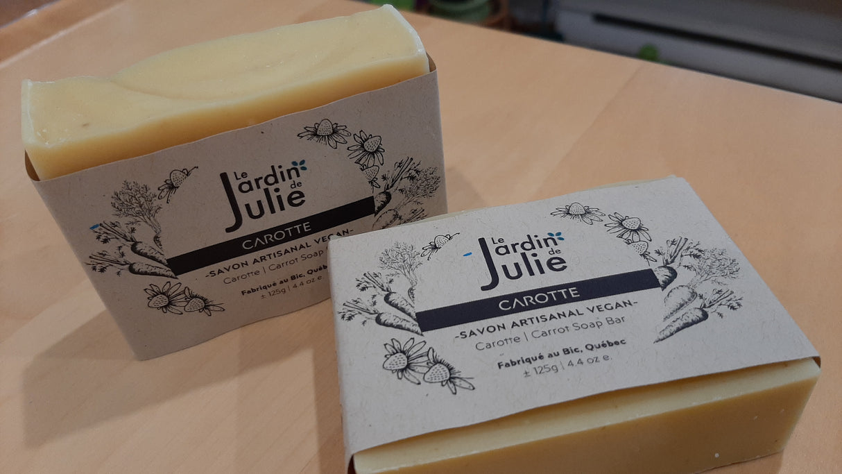 JdJ0442 - Savon artisanal végane - Carotte