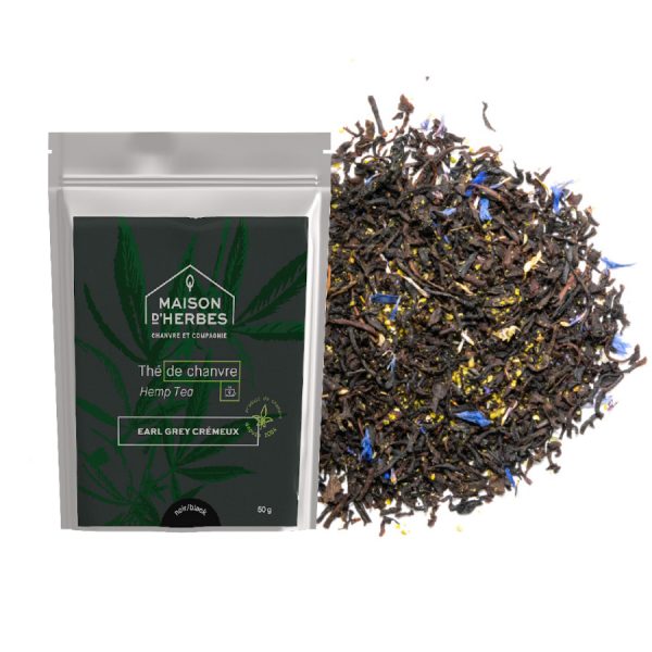 MAI6161 - Hemp black tea - Creamy Earl Gray