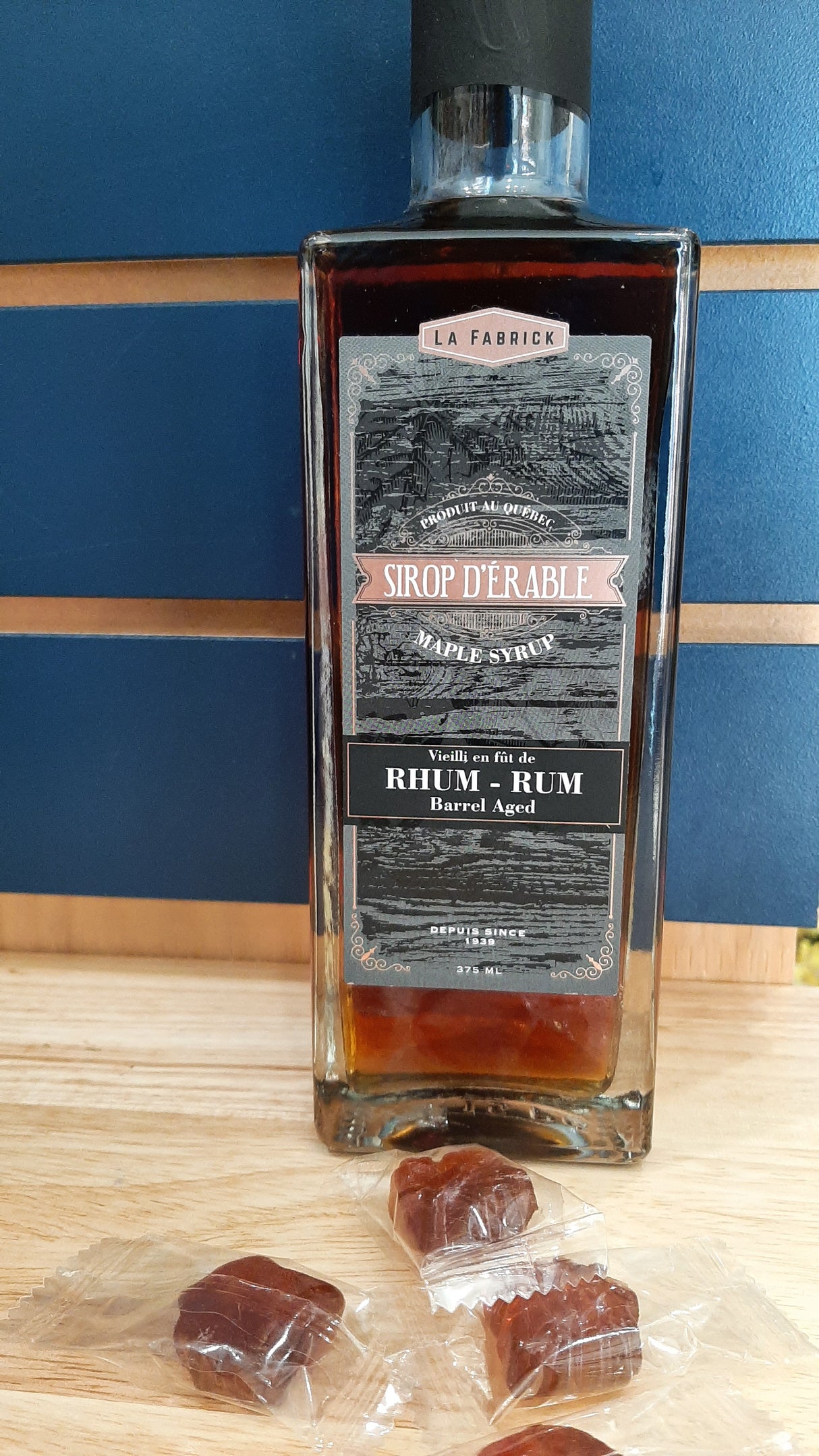 ENS0097 - Ensemble-cadeau - Sirop d'érable vieilli en fût de rhum