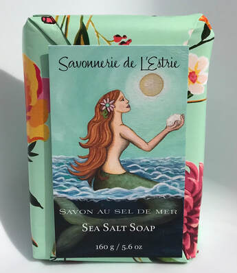 SAV0001 - Savon au sel de mer - Sea salt soap - La Gitane