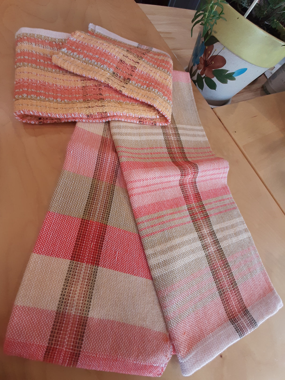 JUD0008 - Ensemble serviette à mains et linge à vaisselle
