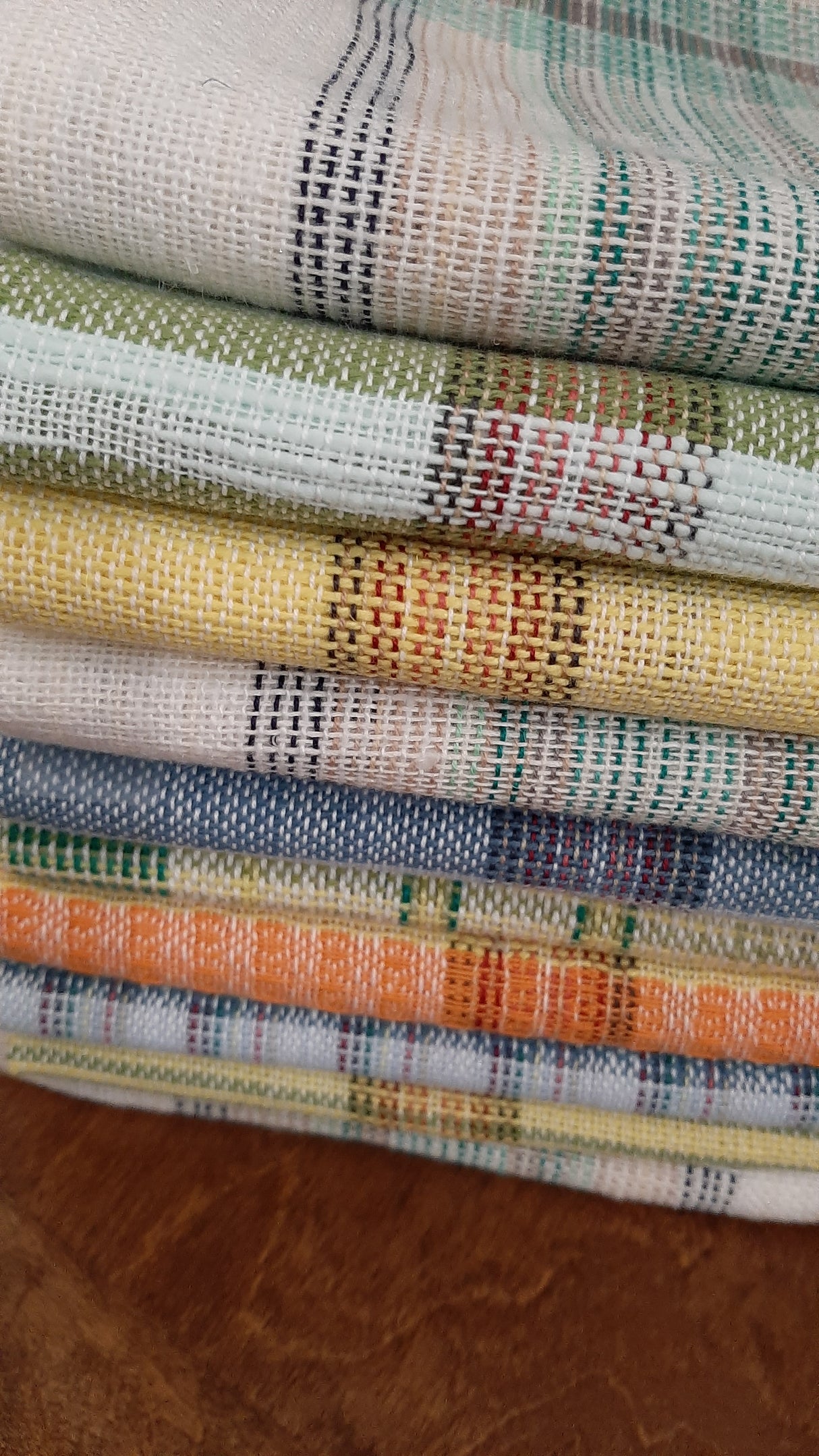 JUD0001 - Woven dishcloth - cotton & linen