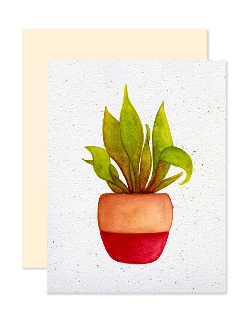 EMM0043 - Plantable greeting card - Mother-in-law's language