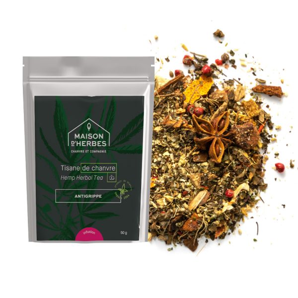 MAI6133 - Tisane au chanvre - Antigrippe - $ / 100g