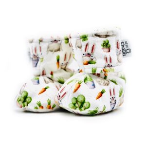 BOC0054 - Baby slippers - 24-36 months - funny rabbits