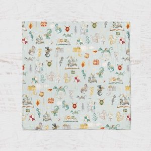 BOC0009 - Couverture en mousseline - Histoire enchantée