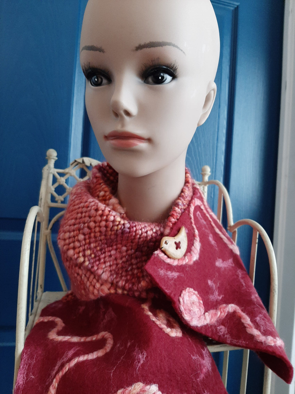 KIF0008 - Kifaijazer - Foulard feutré tissé