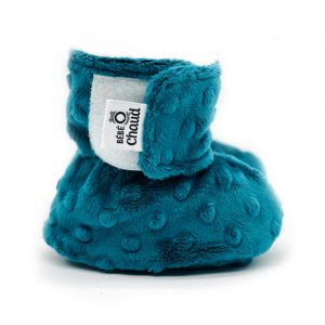 BOC0025 - Baby slippers - teal