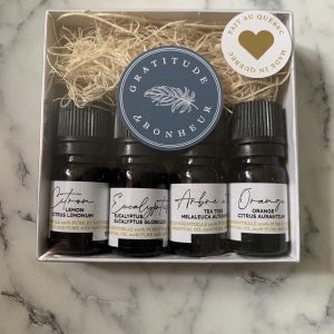 GRA0007 - Coffret de 4 huiles essentielles
